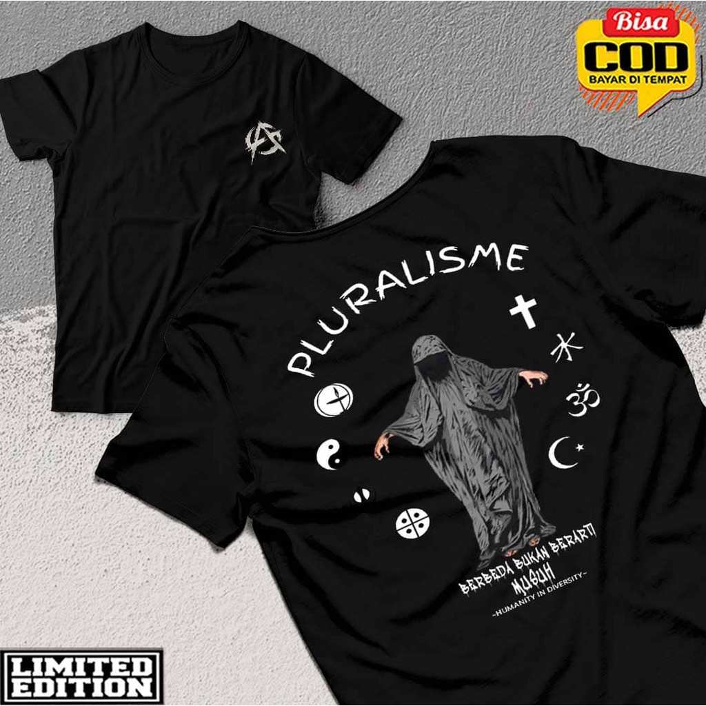 KAOS PLURALISME BAJU PLURALISME TSHIRT KAOS GUS DUR UNITY in DIVERSITY