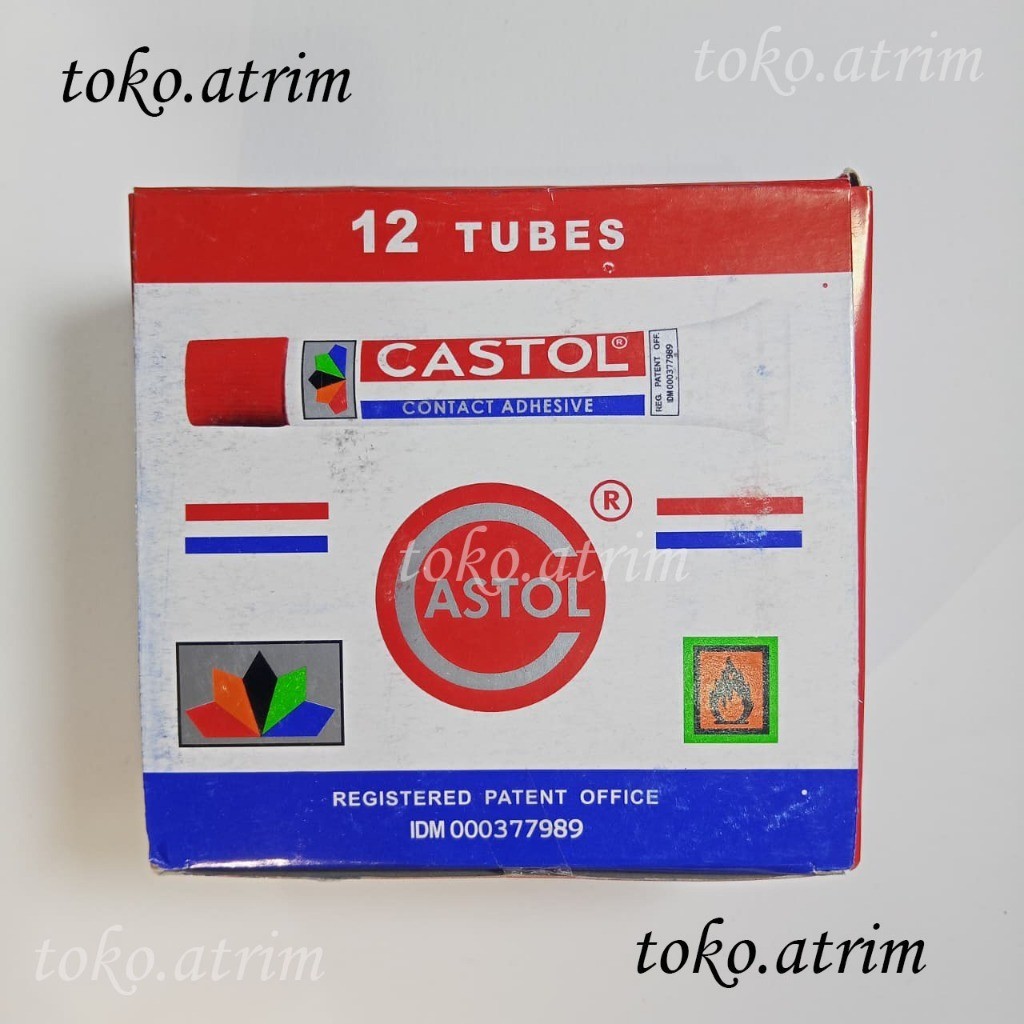 harga promo harga grosir ( 1 Lusin ) Lem Castol Tanggung ASLI