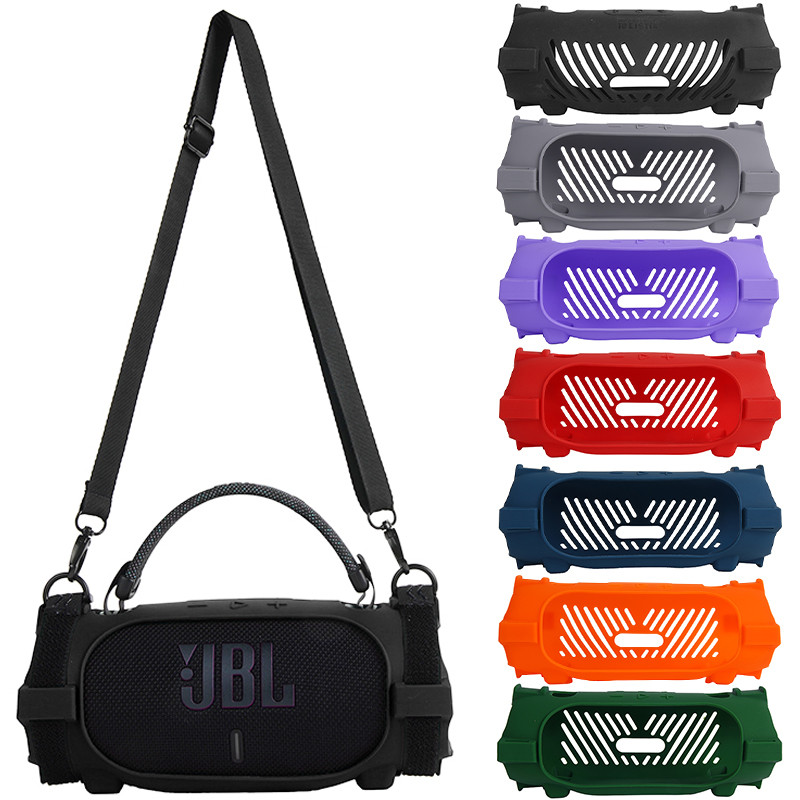 ZOPRORE Silicone Cover Case for JBL Charge 6 Portable Bluetooth Speaker, Protective Skin for JBL Cha