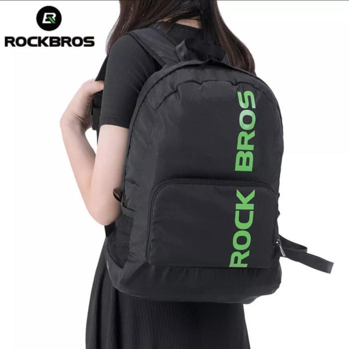 Rockbros Tas Sepeda Lipat Bag Travel Foldable- Rockbros Tas Punggung - Hitam