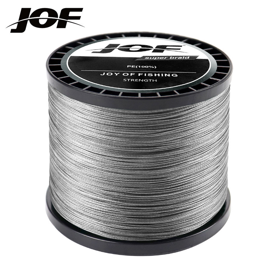 JOF X12 Braided Fishing Line 1000M 500M 300M 12 Strands MultiColor Multifilament Saltwater PE Line 3