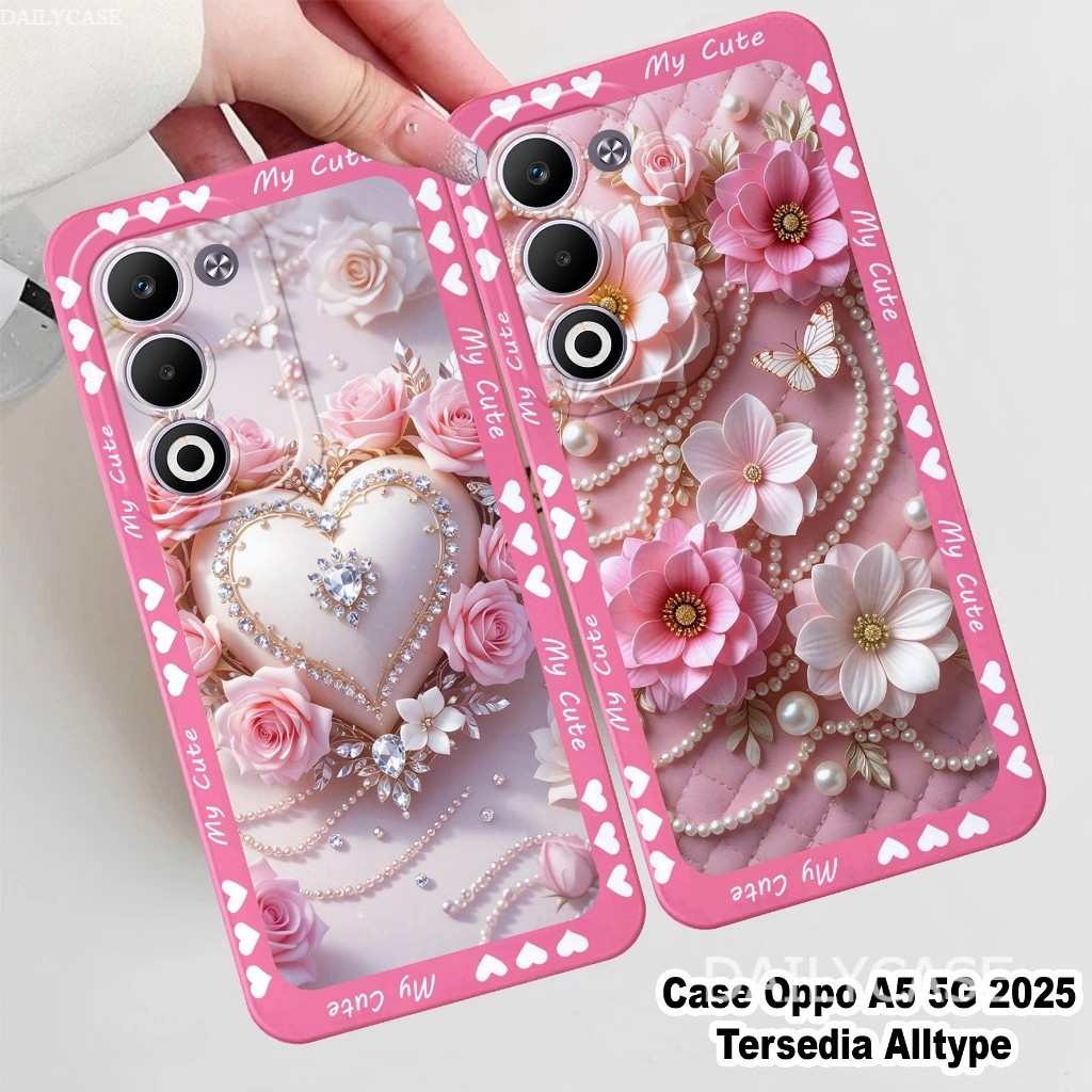 282 Softcase OPPO A5 2025 Casing OPPO A5 5G 2025 - Case Oppo A5 A5x A5i A5 Pro A3X A38 A18 A60
