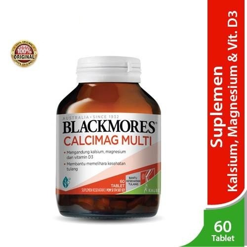 Blackmores Calcimag Multi/Kalsium Tulang/Multivitamin Tulang - 60 Cap