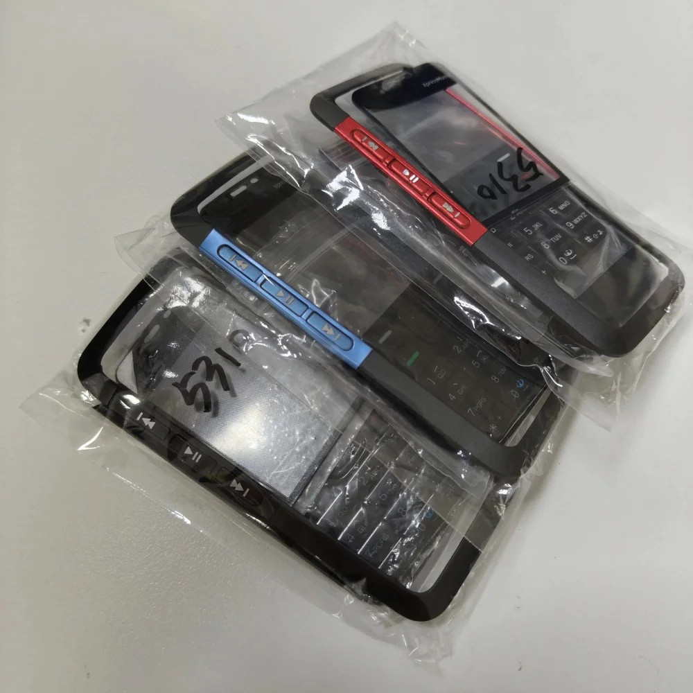 For Nokia 5310 Full Housing Case Front Frame Battery Back Cover English Keypad Replacement