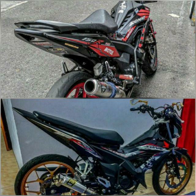 UNDERTAIL SPAKBOR BELAKANG HONDA SONIC 150 - Model V3