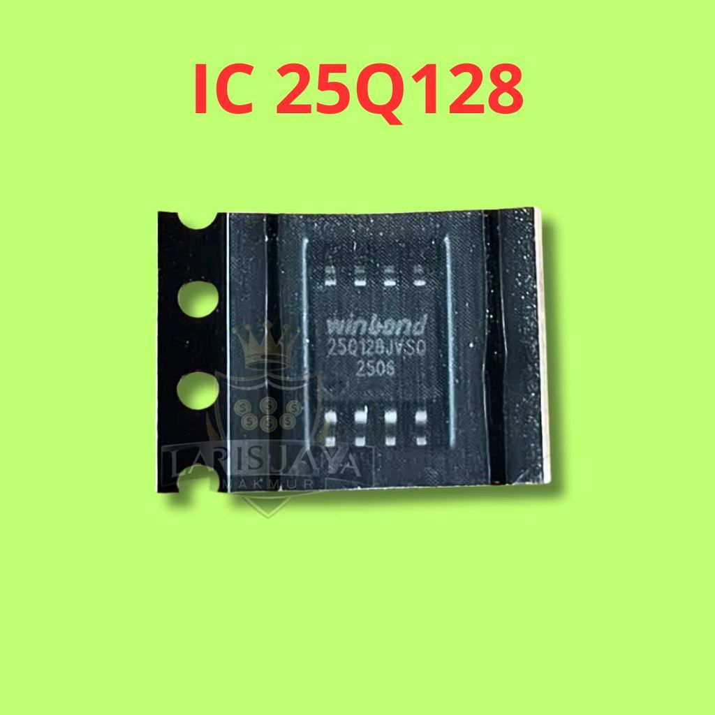 IC 25Q128 SPI NOR Flash 128Mbit 16MB 3.3V SOP8 BIOS EEPROM Siap Pakai
