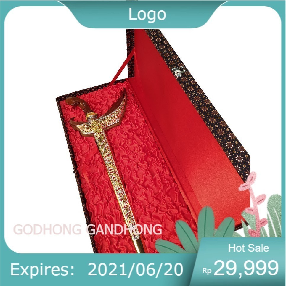 Kotak Pusaka Keris Bahan Kain Batik KM11