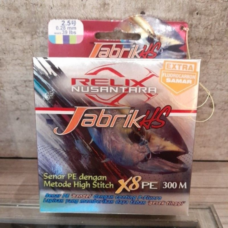 Relix Nusantara Jabrik HS 300m PE 2,5
