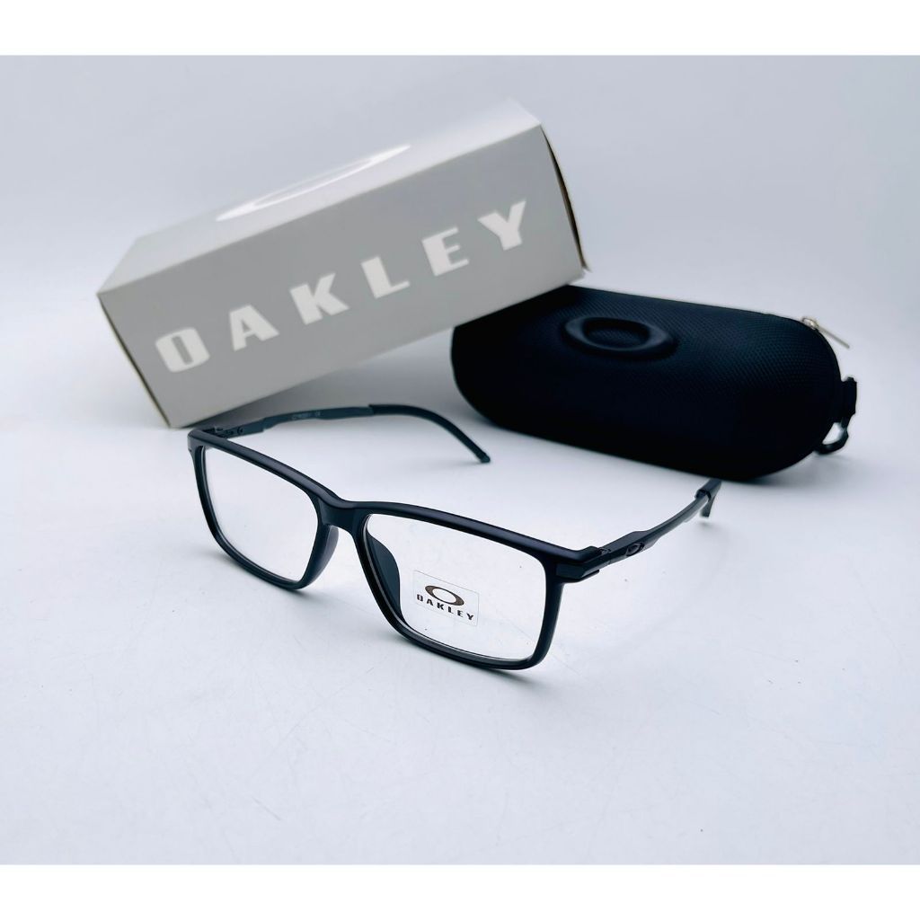 FRAME KACAMATA SPORTY OAKLEY  PRIA/WANITA PAKET LENSA PLUS MINUS PHOTOCROMIC BLUERAY BLUECROMIC