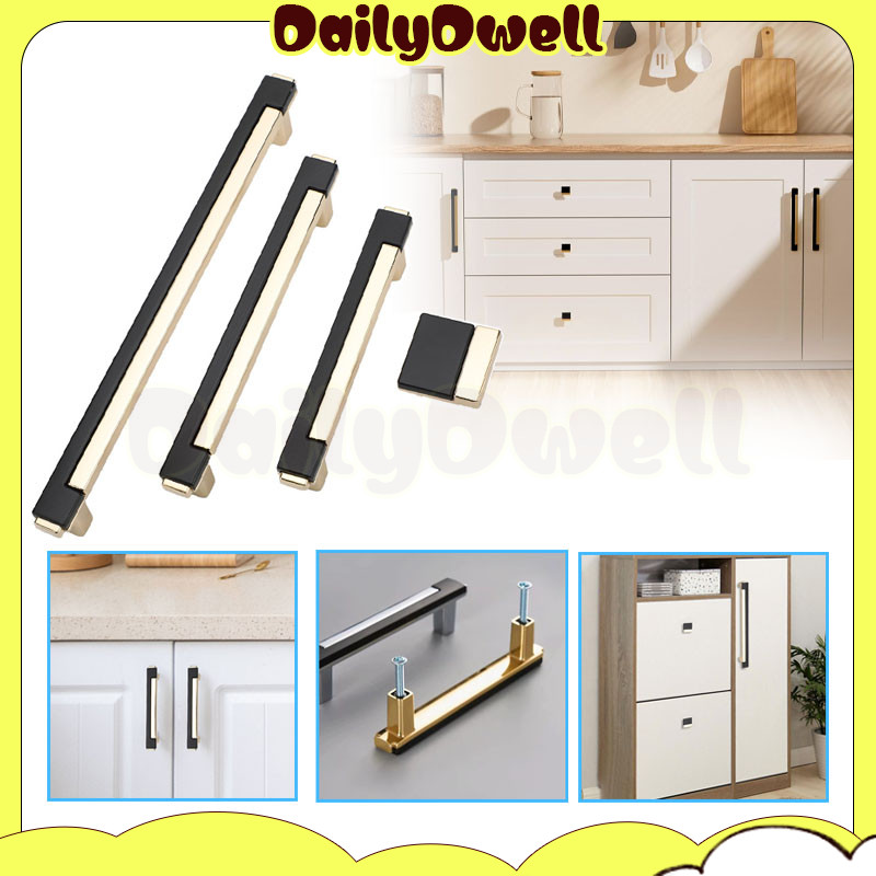 handel lemari black emas dapur /handle pintu minimalis tarikan /pintu lemari handle laci