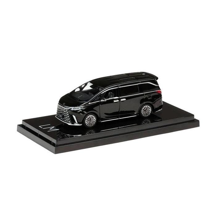 HOBBY JAPAN  LEXUS LM 350H 7 SEATER BLACK LHD DIECAST SKALA 64