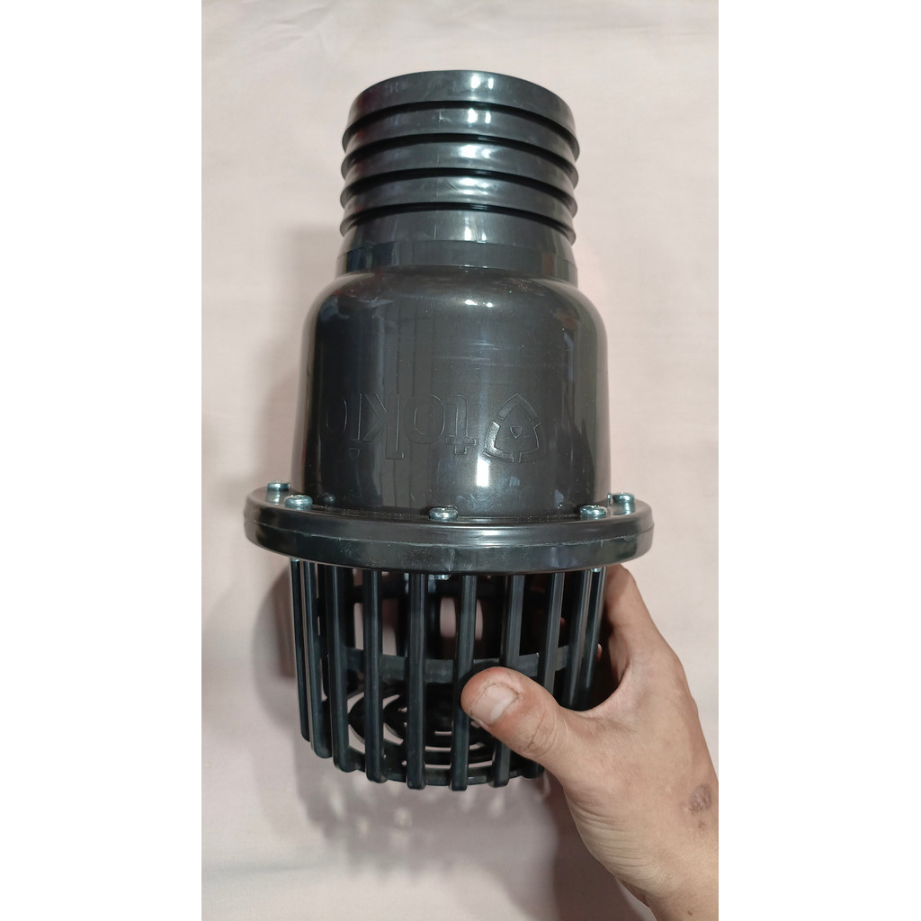 Saringan air PVC +Klep - variasi diameter 2",3",4",6"