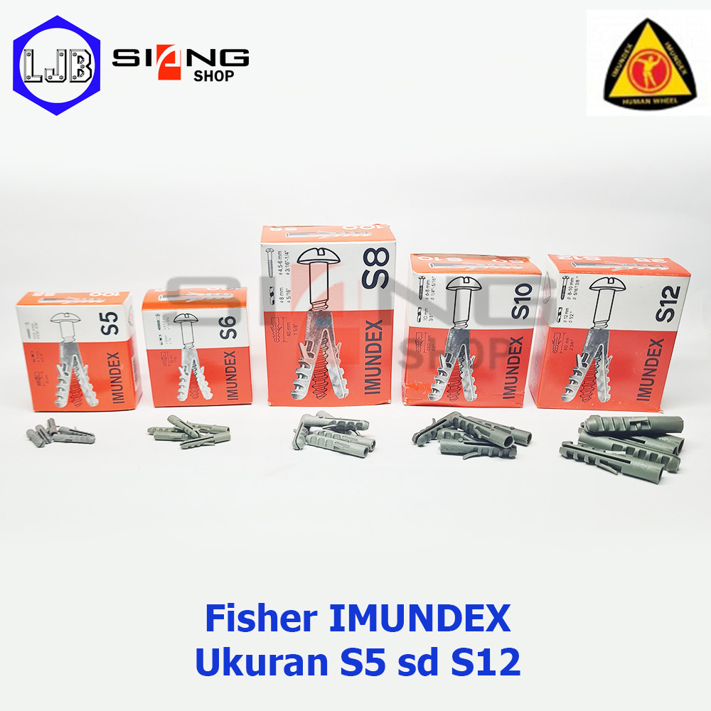 Fisher IMUNDEXX ukuran S5 sd S12