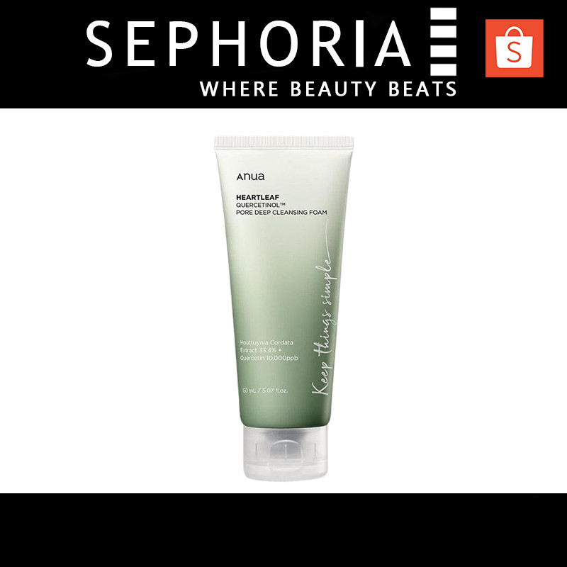 Anua Heartleaf Quercetinol Pore Deep Cleansing Foam 150ML / Anua Cleansing Foam 150ML