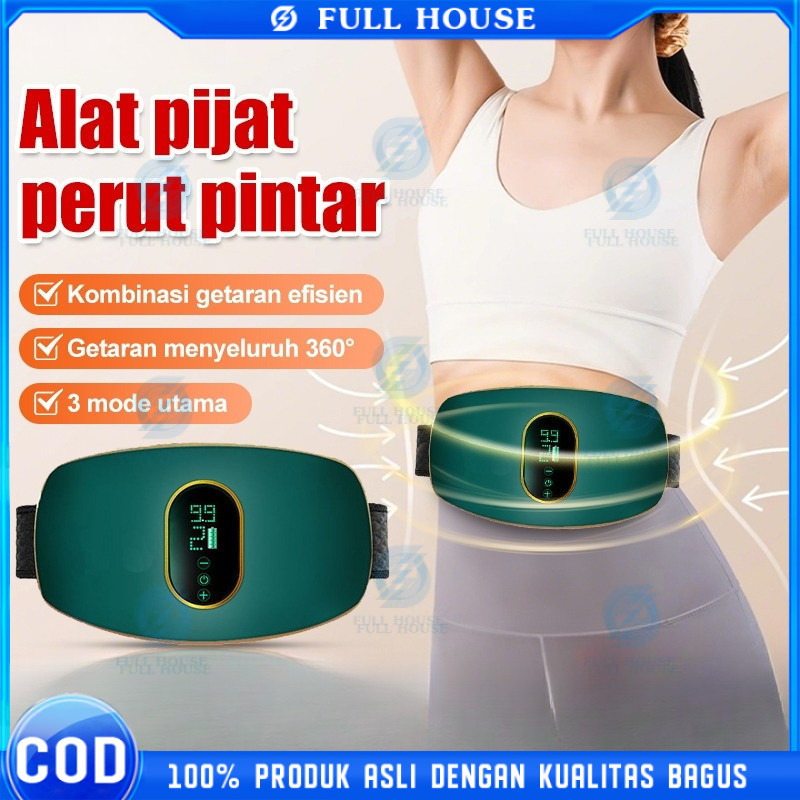Full House Sabuk Pembakar Lemak / Alat Pembakar Lemak Perut / Alat Pijat Perut / Alat Pijat Penggeta