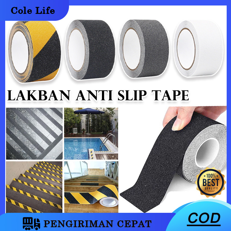 Lakban Anti Slip/Anti Slip Licin Traction Tape Lakban Tangga Keramik /Anti Slip Licin Traction Tape 