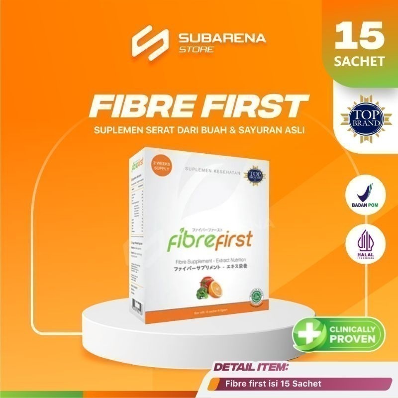 FibreFirst | Slimming | Minuman Diet | Diet & Detox | Fibre first 15 sachet original