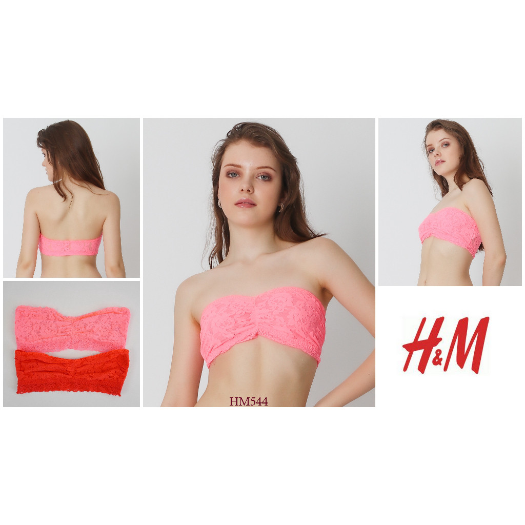 Bra Wanita Tanpa Kawat Strapless Brand Swedia Tanpa Busa Half Cup 32B s/d 36C Wireles Non Padded Mod