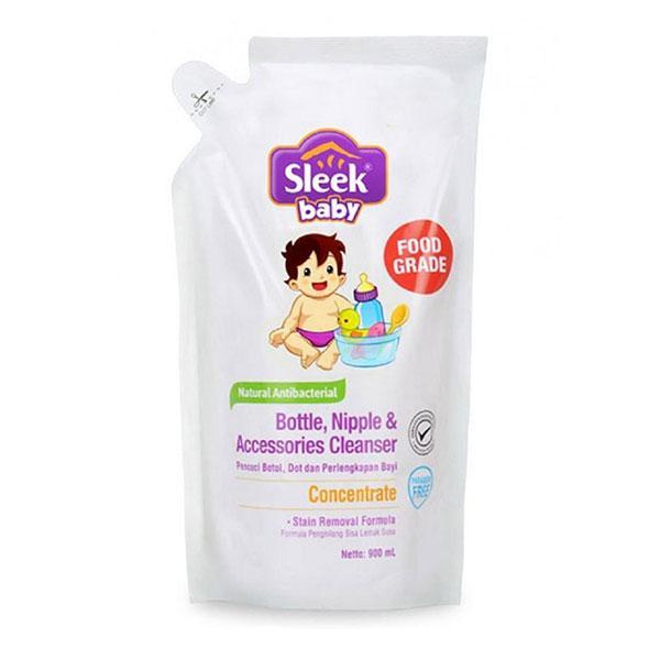 Sleek Baby Bottle Nipple Cleanser 900 Ml