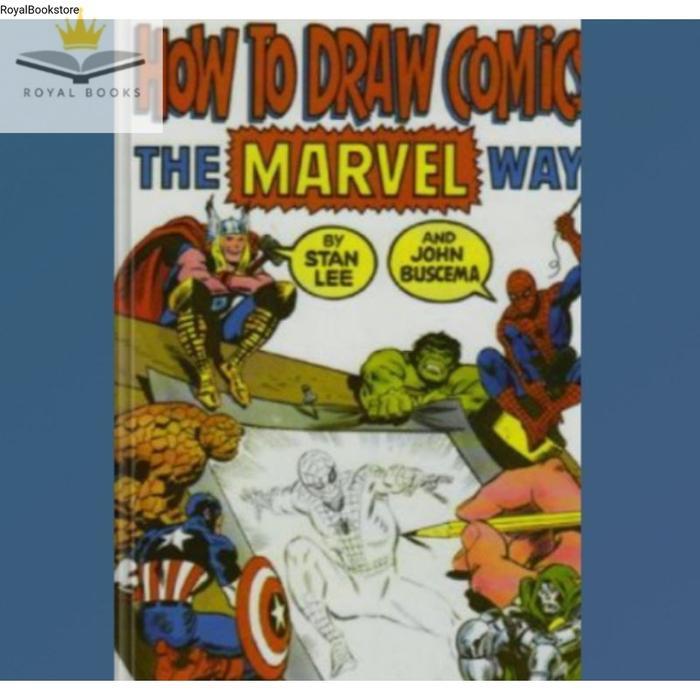 New Buku How To Draw Comics The Marvel Way