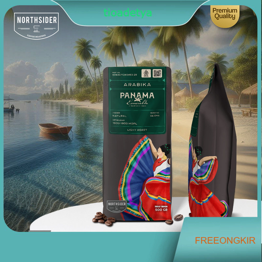 Northsider Kopi Arabika Panama Geisha Esmeralda Private collection Natural coffee
