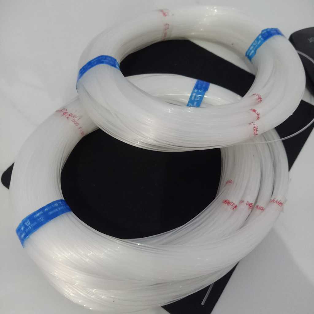 (1 Roll ) No.5000 Tali Senar Pancing Eceran / Senar Pancing Putih / Senar Nelayan