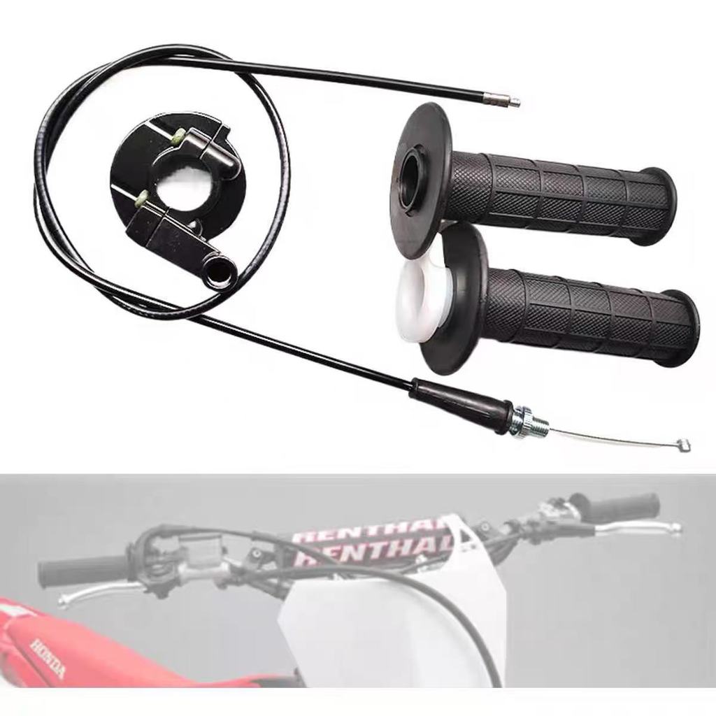 7/8" 22mm Set Grip Gas Putar Cepat untuk Sepeda Motor, Grip Handle, Kit Putar untuk Motor Enduro MX 