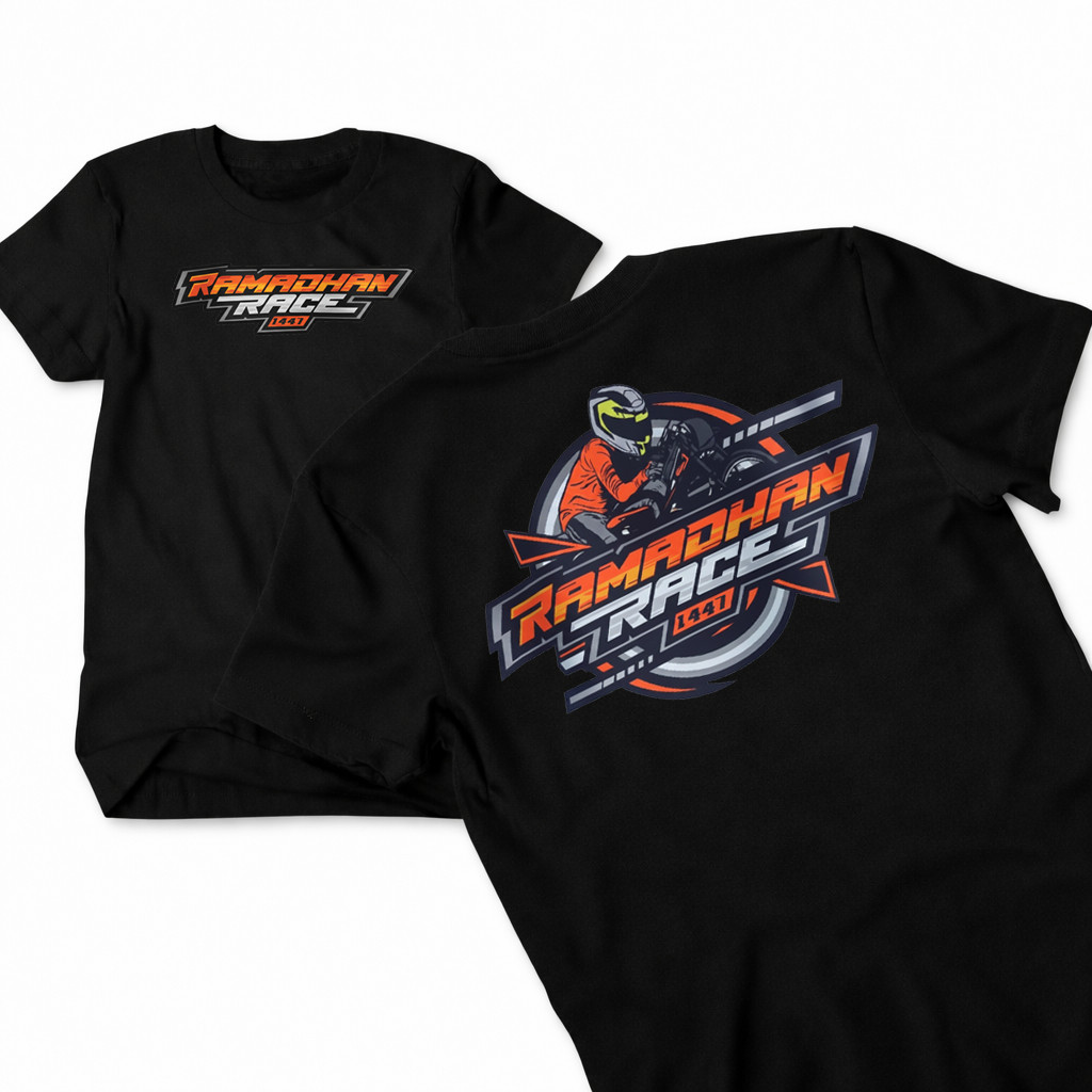 BAJU COWOK RACING MEKANIK AMATIR |  KAOS RAMADHAN RACE PRIA DEWASA TERBARU | BAJU COWOK MURAH DISTRO