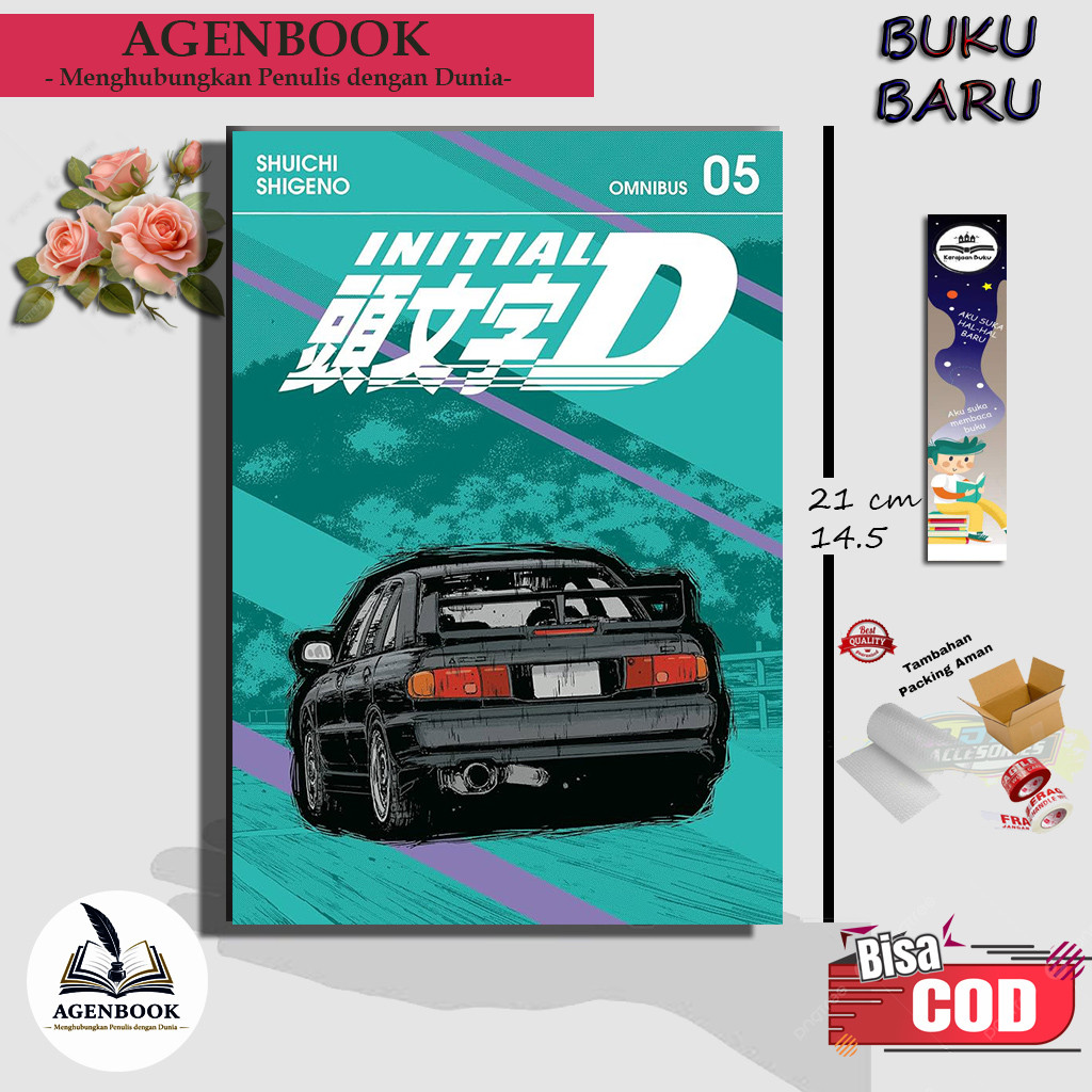 Komik Initial D Omnibus 5 by Shuichi Shigeno
