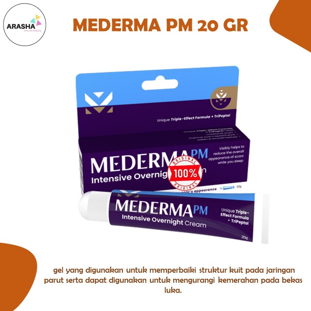 Mederma GEL PROAKTIF PM 20 Gr / - Menyamarkan Bekas Luka dan Keloid
