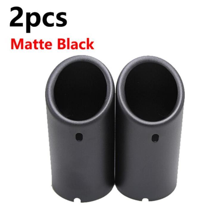 Exhaust Muffler Tip Cover For VW Polo 6R Golf Mk6 Mk7 BMW E90 E92 - Blue