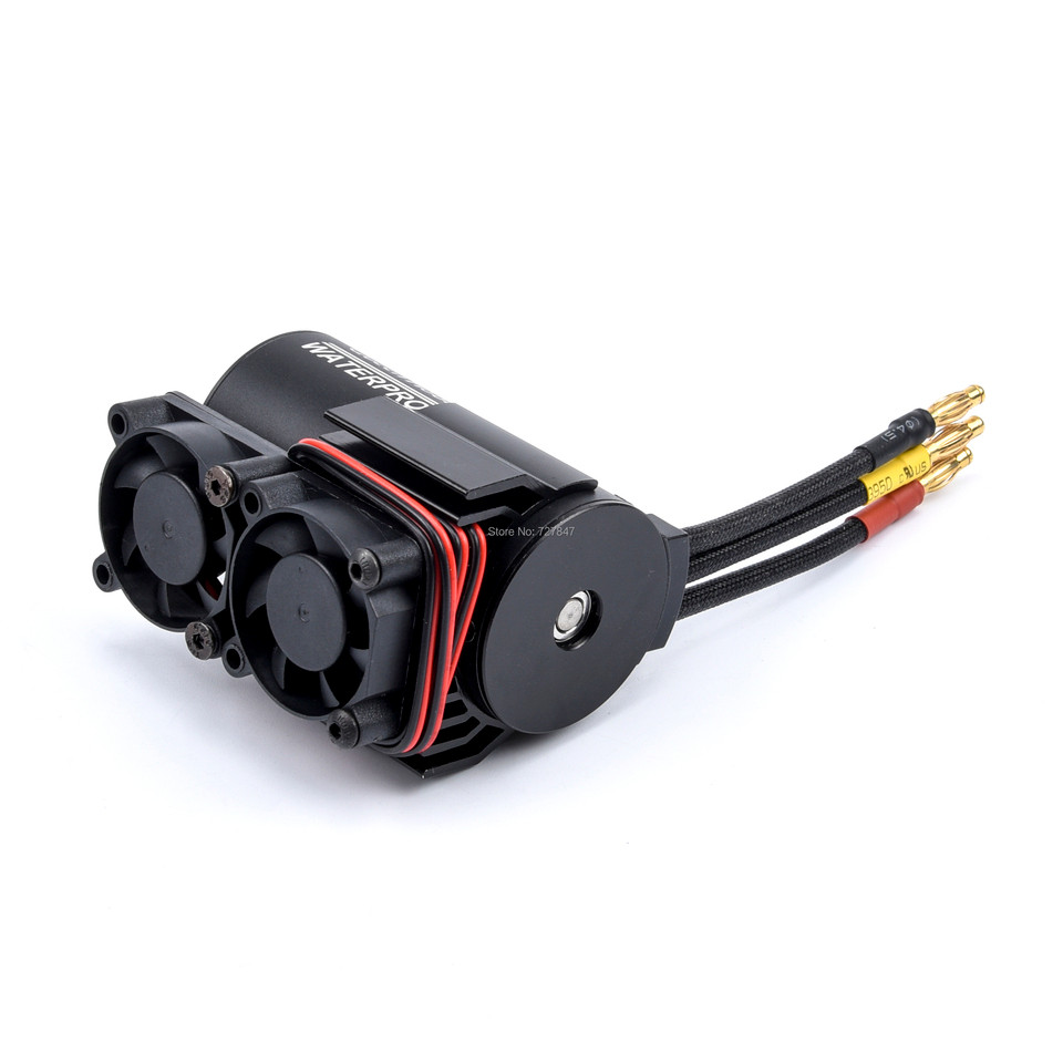 Waterproof 3660 3300KV / 3800KV & 3670 2150KV / 2650KV Brushless Motor 80A / 120A Brushless ESC Comb