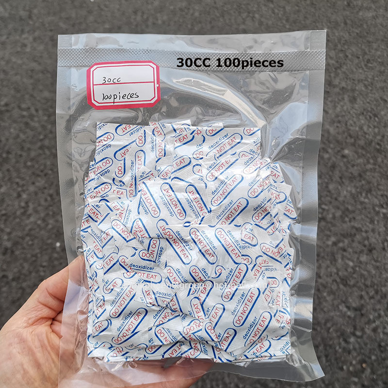 30cc Oxygen Absorber Packet For Food Desiccant Bag Oxygen Absorbent Food Grade o2 Absorber Oxygen Ab