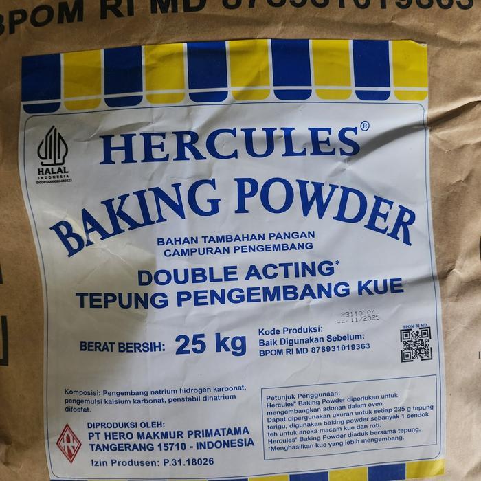 baking powder hercules 1 kg Repack