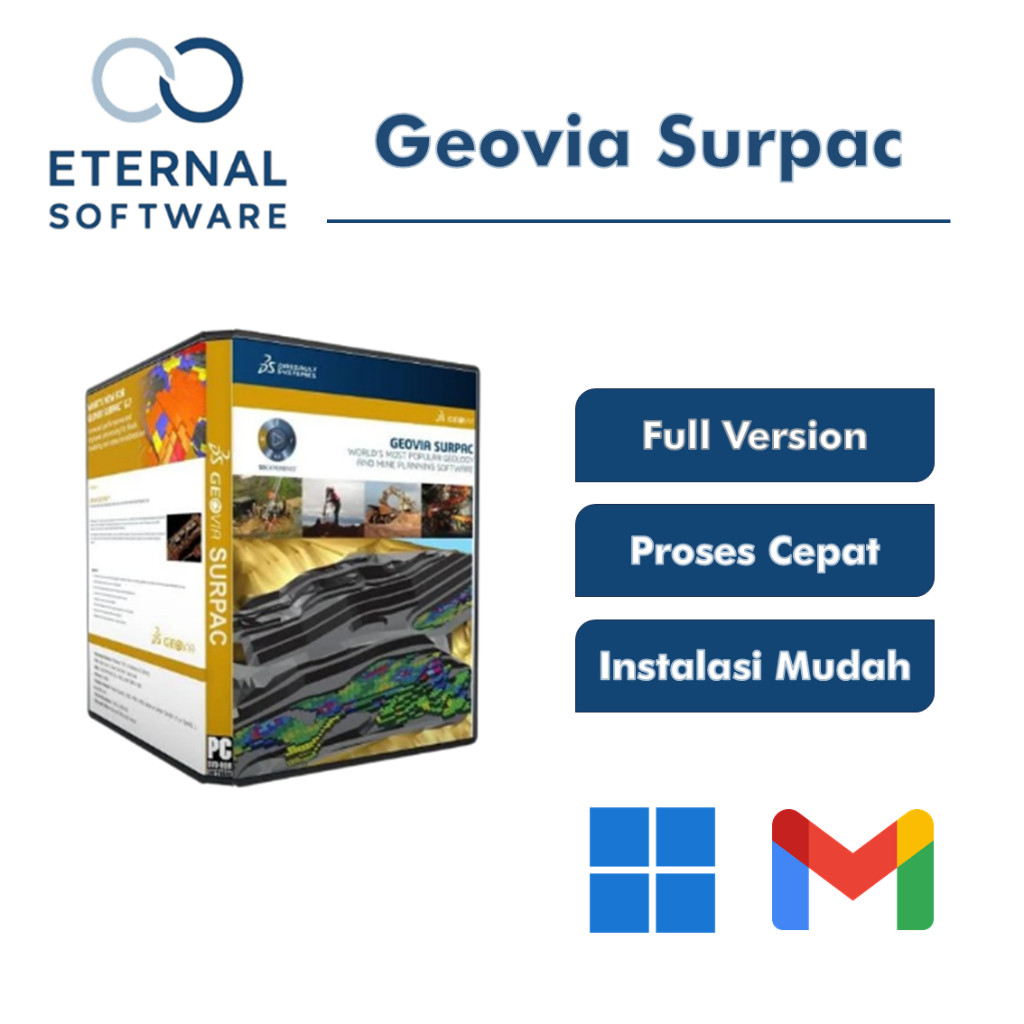 Geovia Surpac Full Version Software Pertambangan Full Lisensi Lifetime