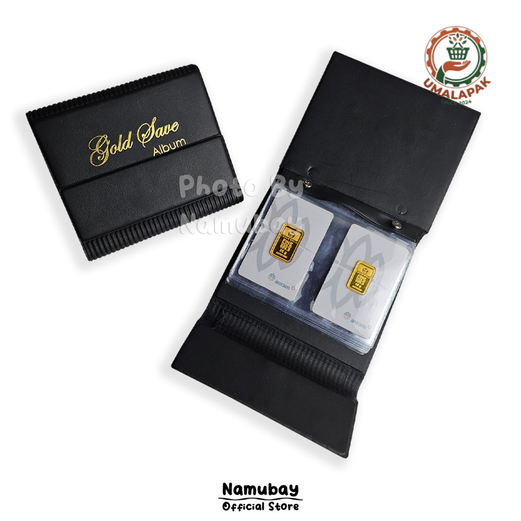 UMP- DOMPET LOGAM MULIA TEBAL 20 SLOT / TEMPAT LOGAM MULIA TERLARIS / dompet logam mulia antam dan e