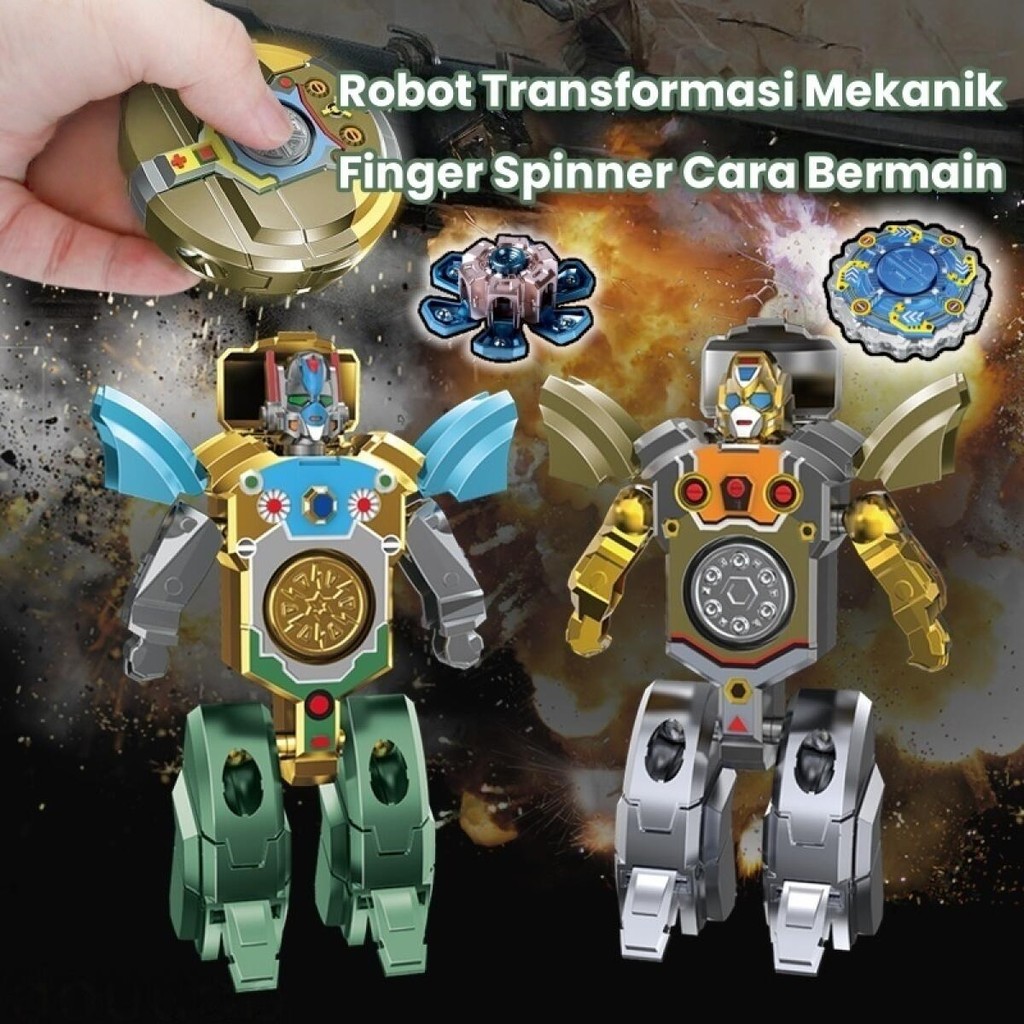 [COD]2-In-1gasing Jari  Kecil Penghilang Plastik Spiner Gangsing Anak Laki Laki / Spinner Anak Latih