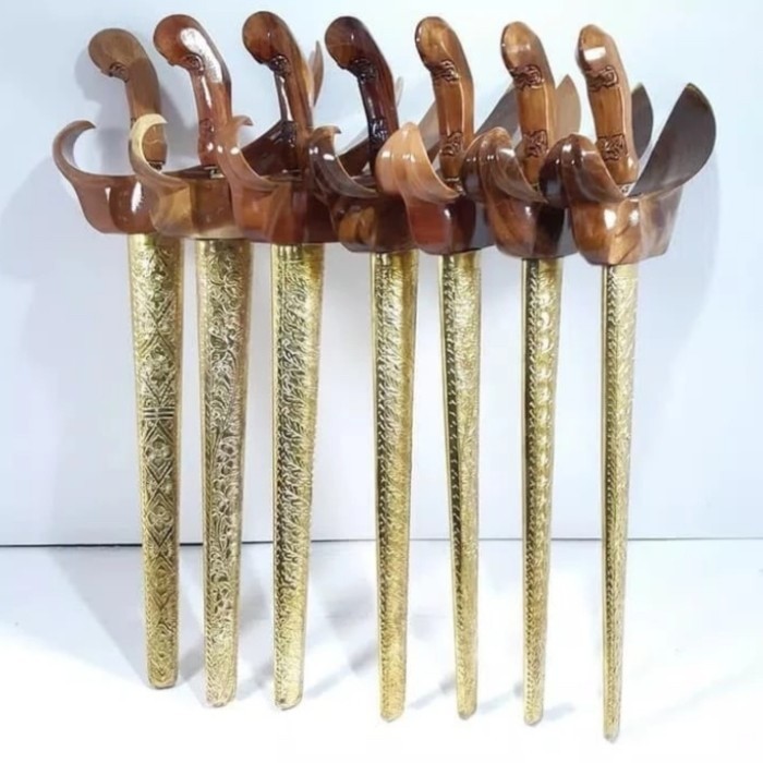 Warangka Keris Ladrang Surakarta satu set Lengkap KF