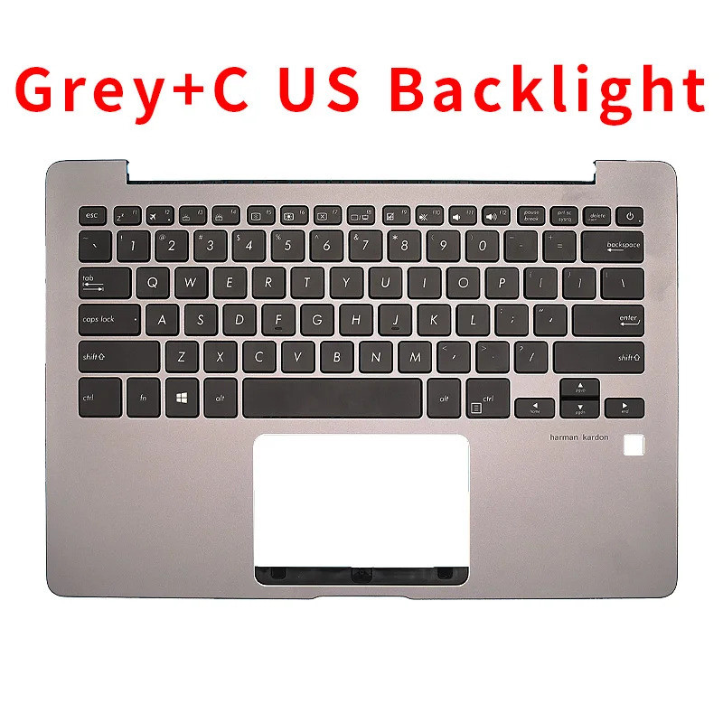 % New US Keyboard UX331 UX331UN UX331UA U3100U UX331FN UX331U  Keyboard Palmrest Cover