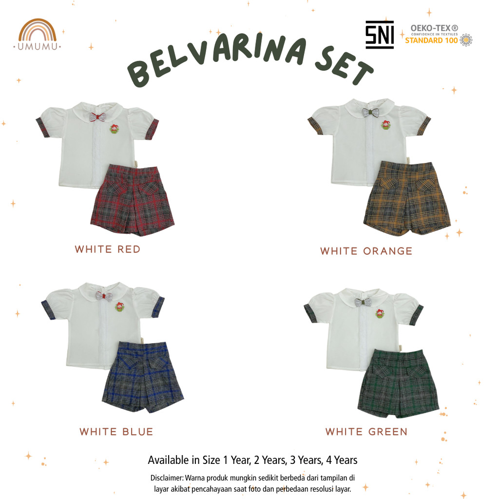UMUMU Belverina Set - Setelan Anak