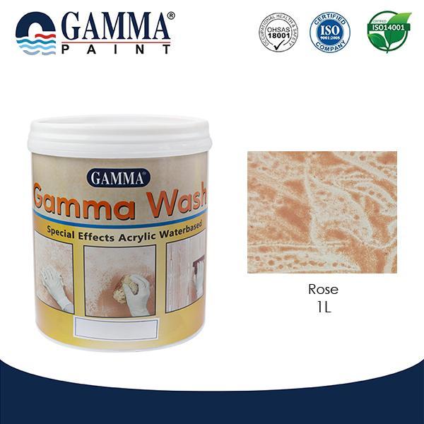 Gamma Wash - ROSE - Cat wash Motif Spesial Efek