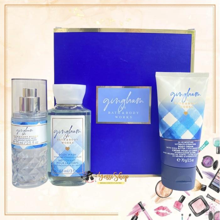 Bath & Body Works Gingham MINI Gift Box Set