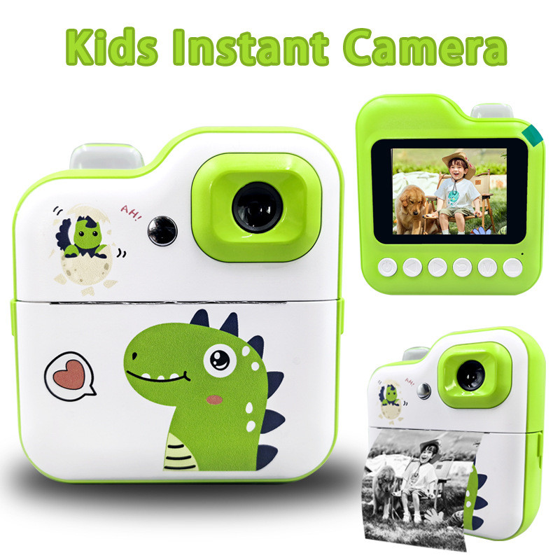 ildren gital Camera tant Thermal Print Camera 1080 HD Inkless Thermal Print Camera Kids Early Educat