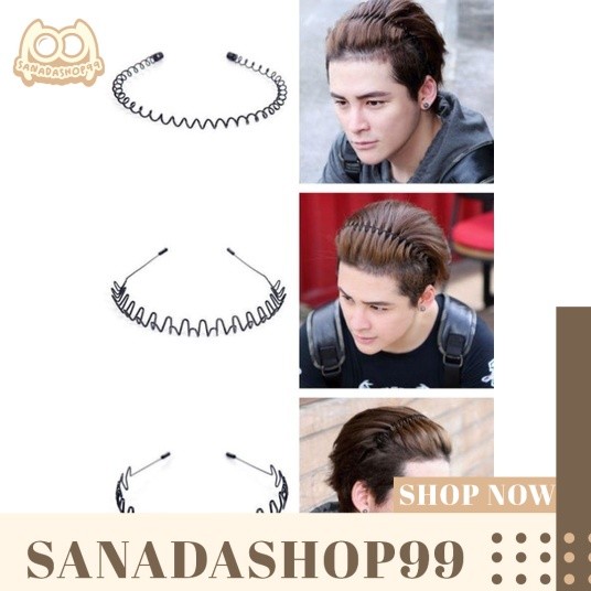 (ACC204) Bando Kawat Besi Bando Spiral Besi Bando Sirkam Model Besi Bando Style Korea Wanita