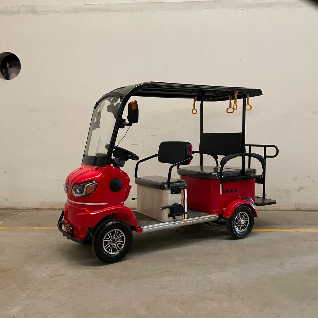 Kedar E Tricycle GT5 Kendaraan Listrik Roda 4 dengan Power Motor 2500W Battery SLA 60V 20Ah Sejenis 