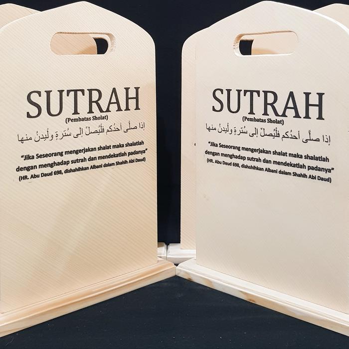 Sutrah Sholat Kayu