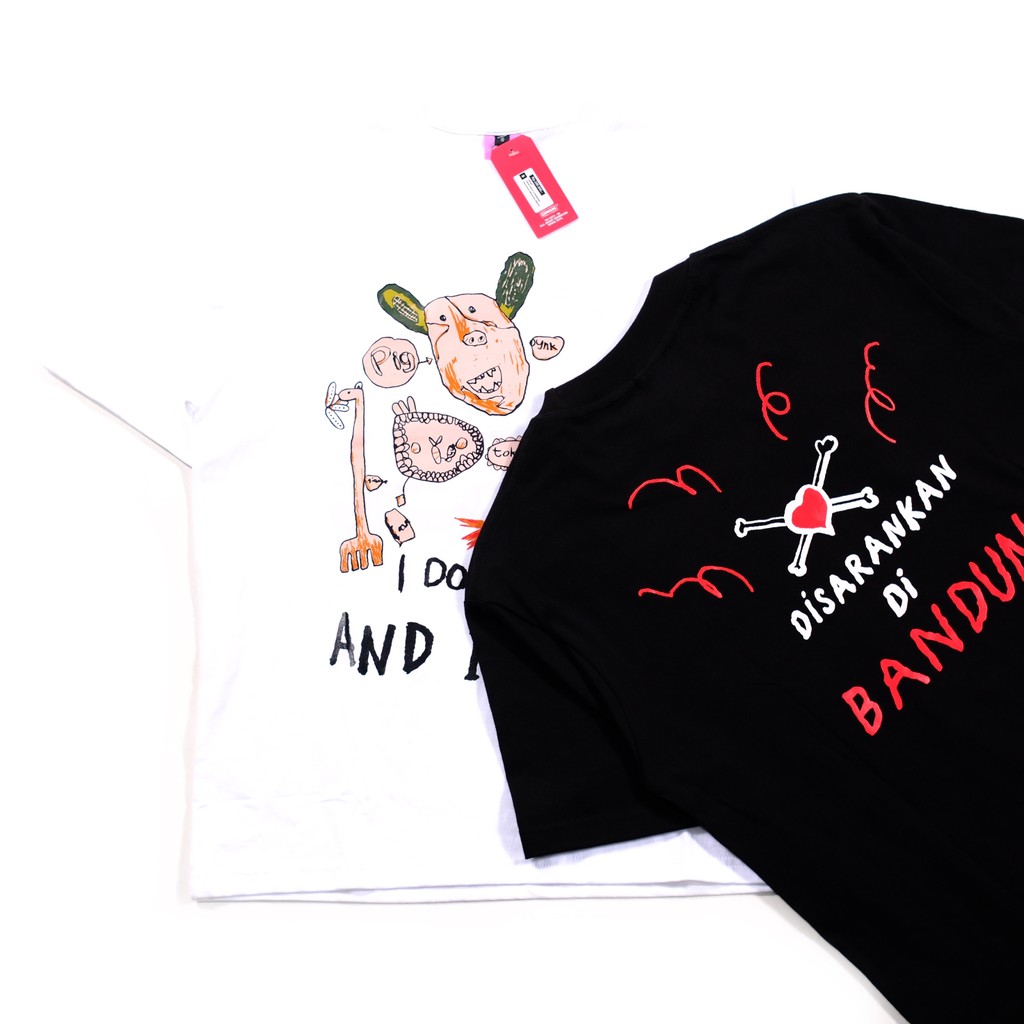 Tshirt JASON RANTI x DONGKER - DISARANKAN DIBANDUNG