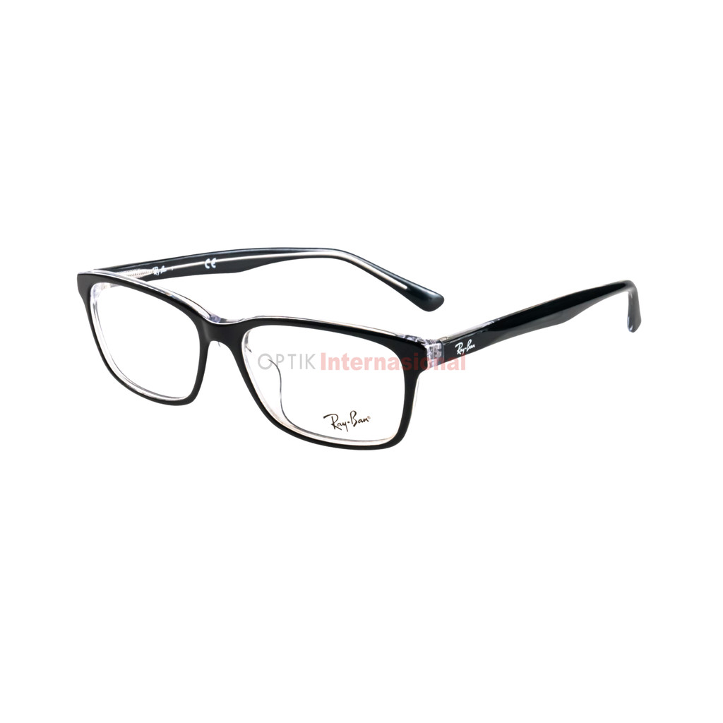 RAYBAN RB5318D C2034 Frame Rectangel Desain Adjustable Fashion Asian Fit