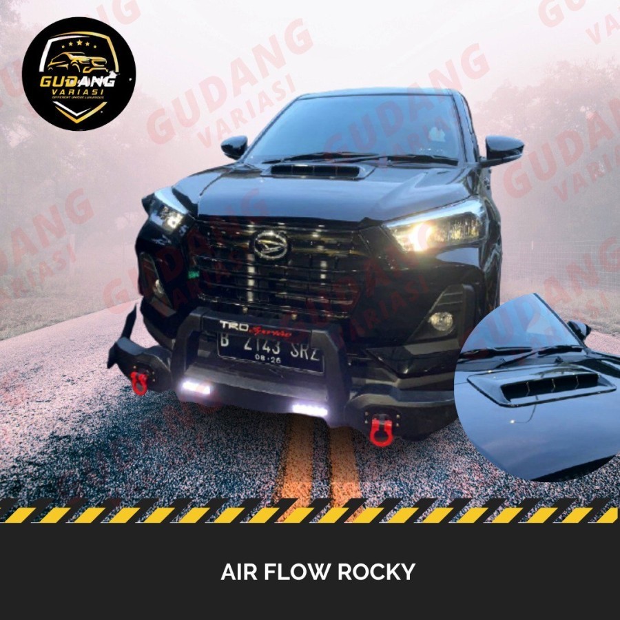 Airflow Rocky 2021 Aksesoris Mobil Sporti Plastik