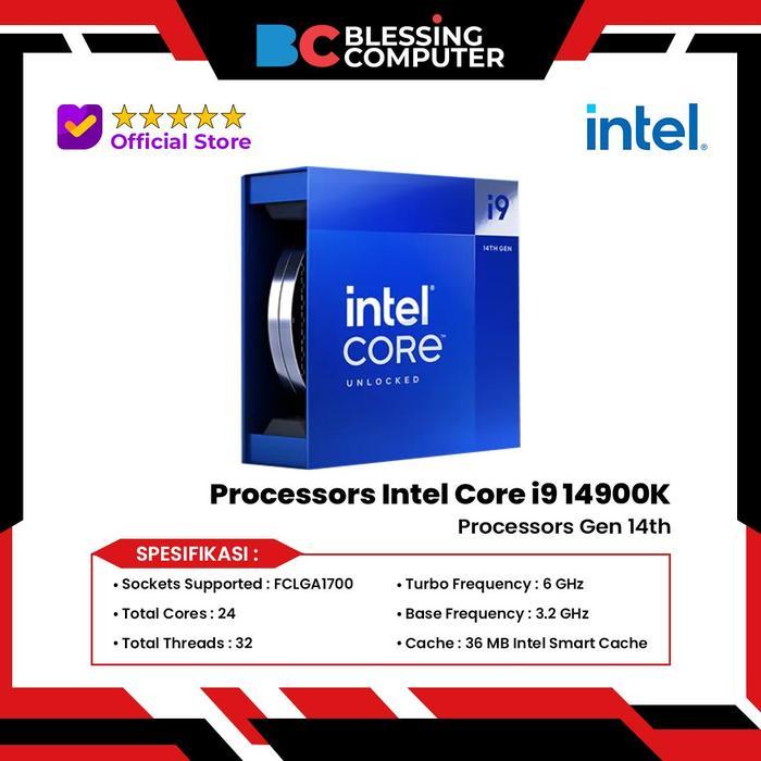 Processors Intel Core i9 14900K / Processors Gen 14th